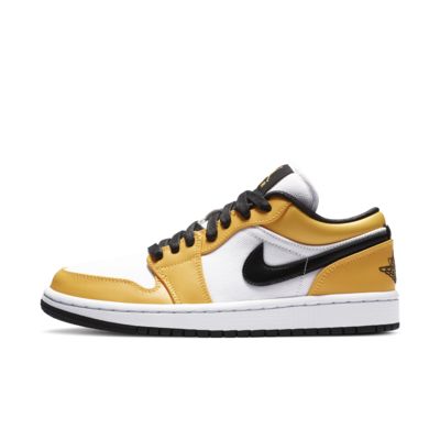 men's air jordan retro 1 low basketball shoes orange