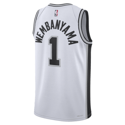 Jersey Nike Dri-FIT de la NBA Swingman para hombre San Antonio Spurs Association Edition 2022/23