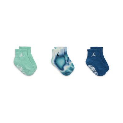 Jordan Air Heat Map Baby (3-6M) Gripper Socks (3 Pairs)