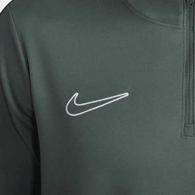 Nike Academy Dri-FIT fotballoverdel med glidelås i halsen til herre