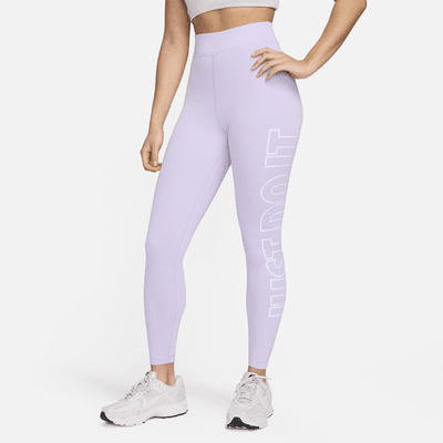 Leggings de tiro alto con gráficos para mujer Nike Sportswear Classics