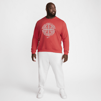 Sweatshirt de basquetebol com gola redonda Dri-FIT Nike Standard Issue para homem