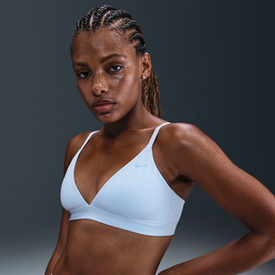 Sport-BH med lätt stöd utan vaddering Nike Form för kvinnor