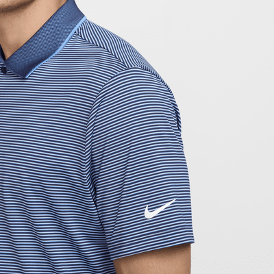 Polo de golf a rayas Dri-FIT para hombre Nike Tour