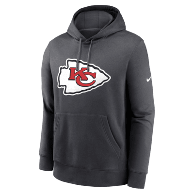 Kansas City Chiefs Club Logo Men's Nike NFL Pullover Hoodie