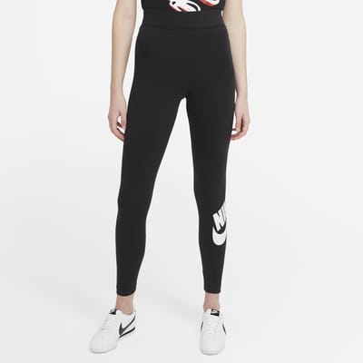 high waisted black leggings nike