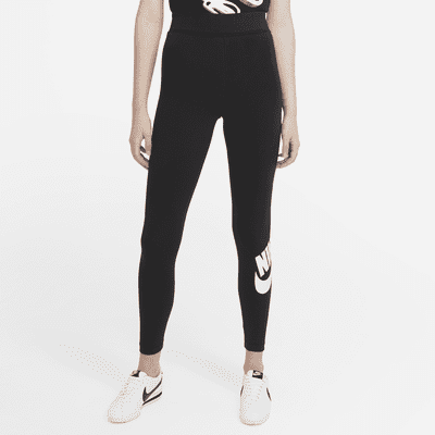 Nike Sportswear Essential Women's High-Waisted Logo Leggings. Nike.com
