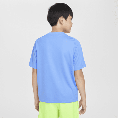 Nike Multi Camiseta de entrenamiento con estampado Dri-FIT - Niño