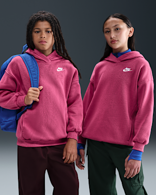 Детское худи Nike Sportswear Club Fleece Big Kids' Oversized Pullover Hoodie