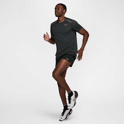 Nike Miler Men's Short-Sleeve Graphic Running Top