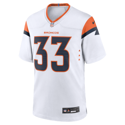 Jersey de fútbol americano Nike de la NFL Game para hombre Javonte Williams Denver Broncos