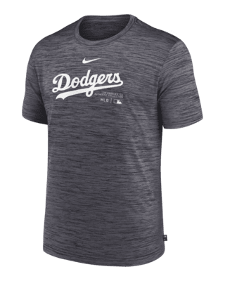 Мужская футболка Los Angeles Dodgers Authentic Collection Practice Velocity Nike Dri-FIT MLB