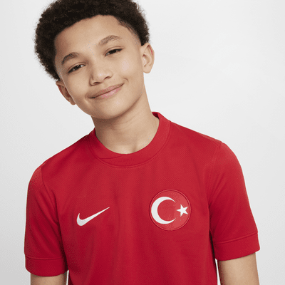 Türkiye 2024/25 Stadium Away Older Kids' Nike Dri-FIT Football Replica Shirt