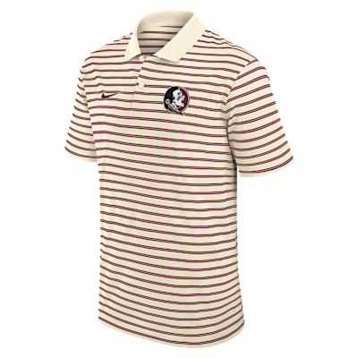 Florida State Striped Men's Nike Dri-FIT College Polo