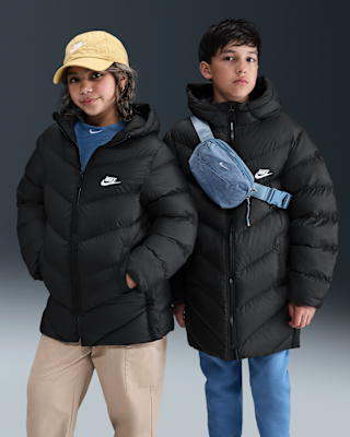 Детская куртка Nike Sportswear All Day Play Big Kids' Therma-FIT Loose-Fit Puffer