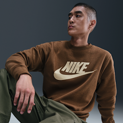 Nike Sportswear Club Men's Graphic Fleece Crew