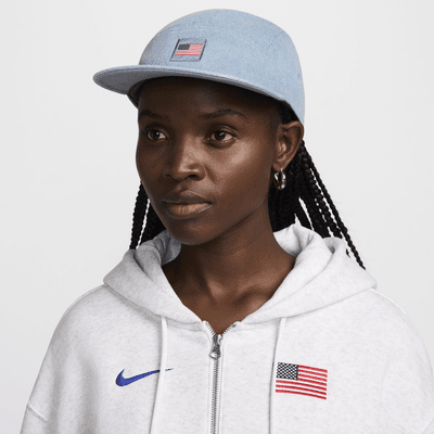 Cappello in denim Nike Dri-FIT USA Fly