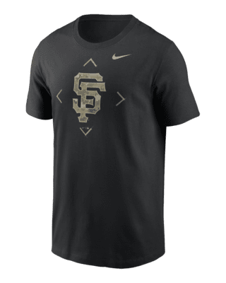 Nike Men's Black St. Louis Cardinals Team Camo Logo T-shirt