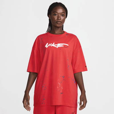 Playera de manga corta oversized para mujer Nike Sportswear Breaking