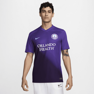 Jersey Nike Dri-FIT de la NWSL replica del Orlando Pride visitante 2024 Stadium para hombre