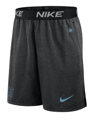 Мужские шорты Miami Marlins Authentic Collection Practice Nike Dri-FIT MLB Shorts