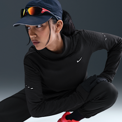 Nike Swift Therma-FIT Laufoberteil mit Rollkragen (Damen)
