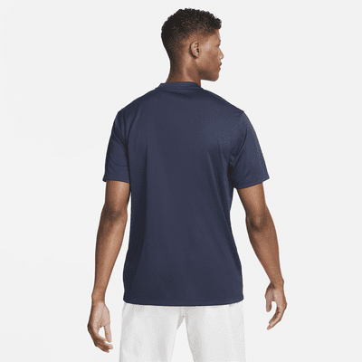 Polo de cuello en v de tenis para hombre NikeCourt Dri-FIT