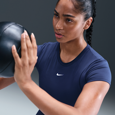 Nike One damestop met korte mouwen