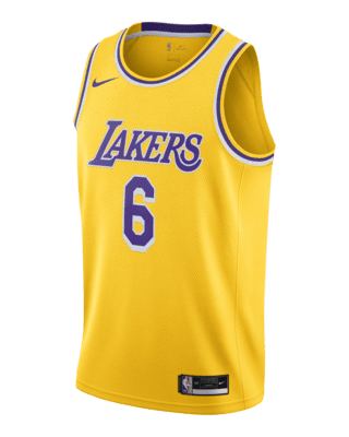 Finally Bishop Father Lakers Icon Edition 2020 Nike NBA Swingman Jersey. Nike.com