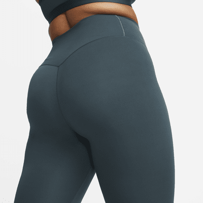 Mallas de 7/8 de tiro alto de sujeción suave para mujer Nike Zenvy