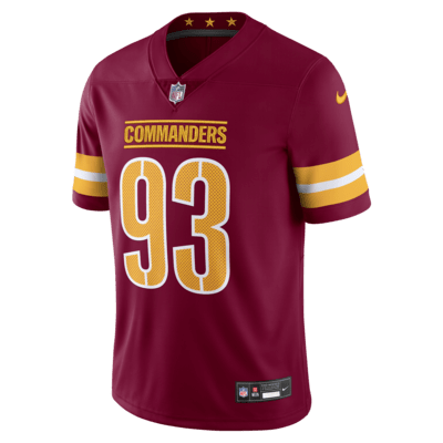 Jersey Nike de la NFL Limited para hombre Jonathan Allen Washington Commanders