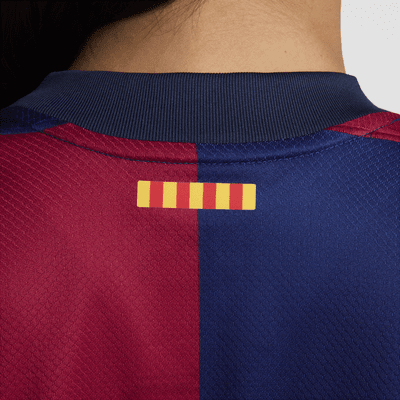 FC Barcelona 2024/25 Stadium Home Women's Nike Dri-FIT Soccer Replica Jersey