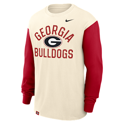 Georgia Primetime Mantra Max90 Men's Nike College Long-Sleeve T-Shirt