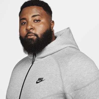 Pánská mikina s kapucí a dlouhým zipem Nike Sportswear Tech Fleece Windrunner