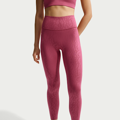 Nike Universa Women's High-Waisted 7/8 Leggings with No Front Seam