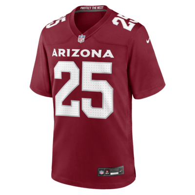 Jersey de fútbol americano Nike de la NFL Game para hombre Zaven Collins Arizona Cardinals