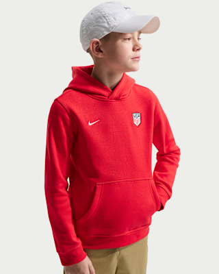 Детское худи USA Club Big Kids' (Boys') Nike Soccer Pullover Hoodie