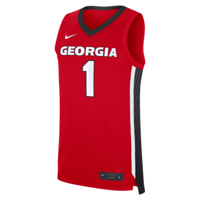 Georgia Bulldogs Replica Men's Nike College Basketball Jersey