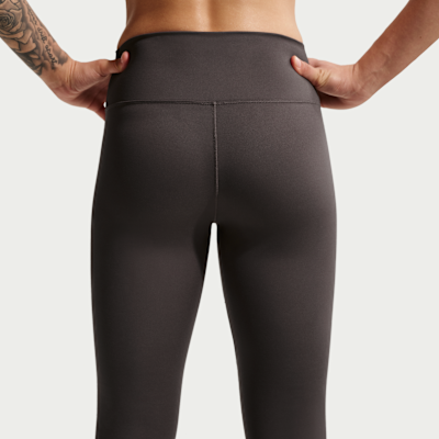 Nike One Seamless Front Leggings de talle alto y longitud completa - Mujer