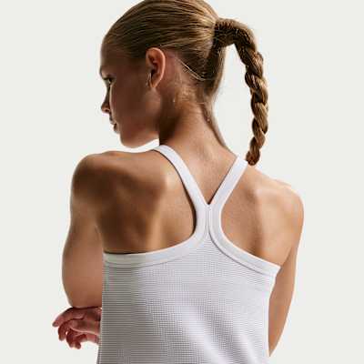 Nike Girls' High-Neck Tank Top