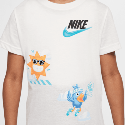 Conjunto de 2 piezas con shorts para preescolar Nike Dri-FIT