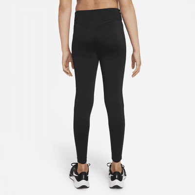 Nike Dri-FIT One Older Kids' (Girls') Leggings