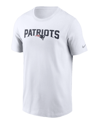 Мужская футболка New England Patriots Primetime Wordmark Essential Nike NFL