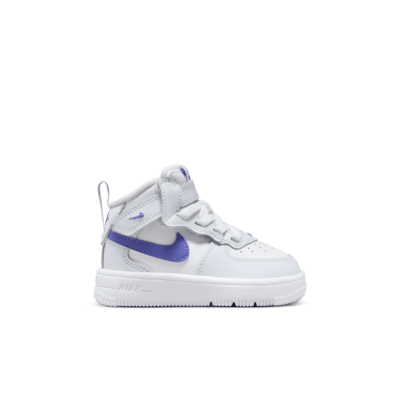 Tenis para bebé e infantil Nike Force 1 Mid EasyOn