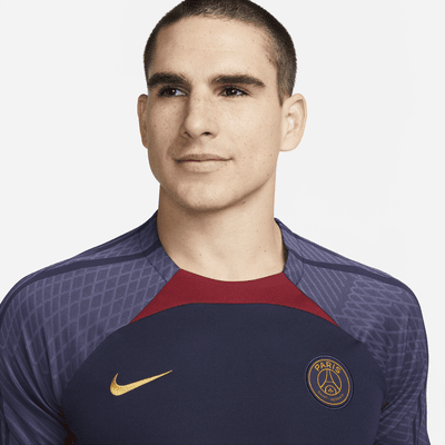 Paris Saint-Germain Strike Men's Nike Dri-Fit Knit Soccer Top