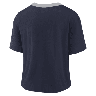 NIKE Fan Gear Dallas Cowboys Womens Nike Ss Cotton Logo Tee - T-shirts