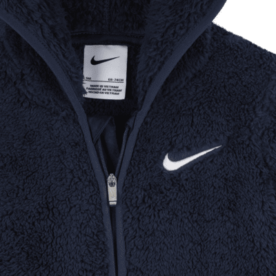 Mono para bebé Nike Hooded Sherpa Coverall