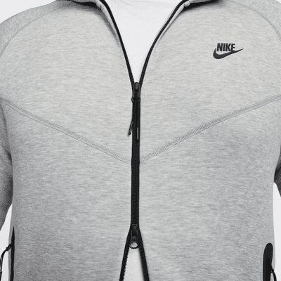 Pánská mikina s kapucí a dlouhým zipem Nike Sportswear Tech Fleece Windrunner