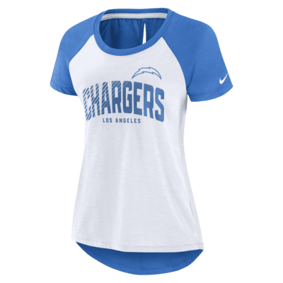 Playera Nike de la NFL para mujer Los Angeles Chargers Fashion. Nike.com