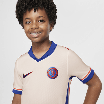 Chelsea FC 2024/25 Stadium Away Nike Replika-Fußballtrikot mit Dri-FIT-Technologie (ältere Kinder)